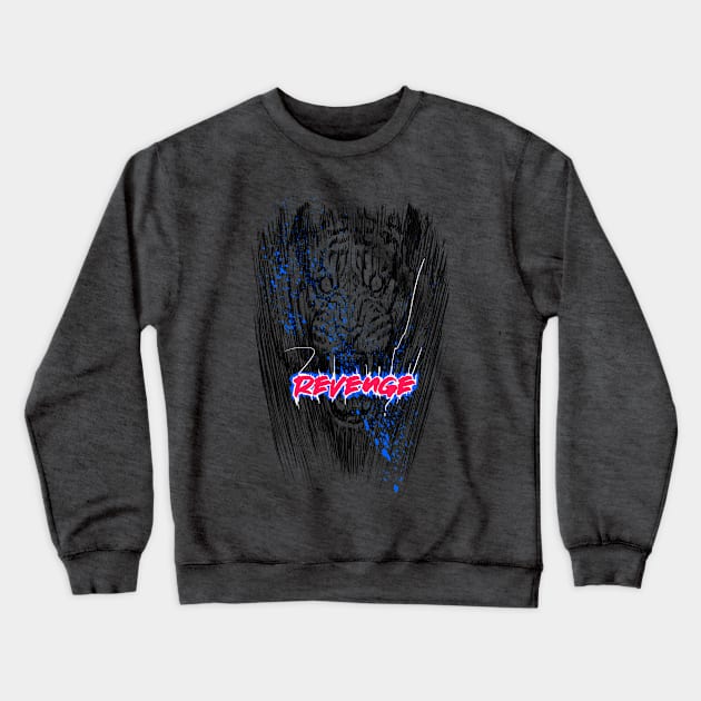 REVENGE! Crewneck Sweatshirt by Blue Tiger Podcast